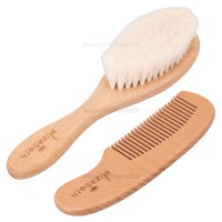 ست شانه و برس چوبی الیزابت Elizabeth