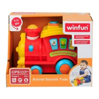 قطار موزیکال قرمز کد 006771 وین فان Winfun