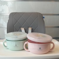 ظرف نگهدارنده غذا دو در یک مدل Savanna طرح شیر رنگ سبز کیکابو Kikkaboo