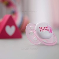 پستانک بادامی تکی الترا سافت 0 - 6 ماه طرح dreams اونت Avent  (بدون جعبه)