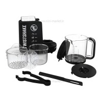 غذاساز کودک 6 کاره رنگ مشکی تویست شیک Twistshake