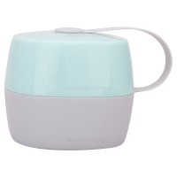 قاب پستانک آویز دار رنگ طوسی سبز برند خارجی