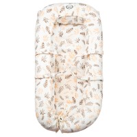 تشک شیبدار گارد دار طرح برگ ساده رنگ کرم ایسیز Isiz