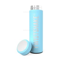 فلاسک آب رنگ آبی تویست شیک Twistshake ظرفیت ۴۲۰ میلی لیتر