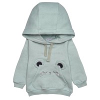 هودی شلوار اسپرت طرح خرگوش رنگ سبز سرمه ای پاپو Papo