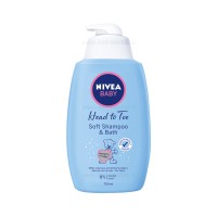 شامپو بچه سر و بدن نیوآ Nivea مدل protect and cares حجم 750 میلی لیتر