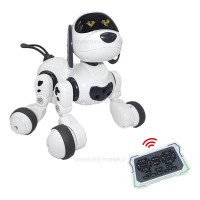 ربات سگ کنترلی دکسترتی کد 18011 رنگ مشکی-سفید Smart