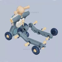 واکر موزیکال مدل موتور رنگ سبز  XINHAIAO