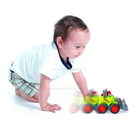 ماشین قدرتی بولدزر هولی تویز Huile Toys رنگ سبز