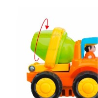 ماشین ميکسر قدرتي هولي تويز huile toys رنگ نارنجی