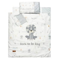 سرویس خواب 4 تیکه طرح شیر طوسی لیزا Lisa