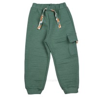 بلوز شلوار پسرانه طرح ژوراسیک رنگ کرم و سبز ایندیگو Indigo