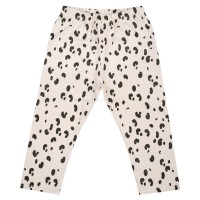 بلوز شلوار دخترانه طرح پلنگی رنگ کرم رابو Raboo