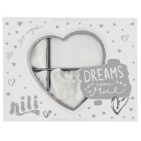 سرویس 13 تیکه طرح عروسکی رنگ سفید نیلی