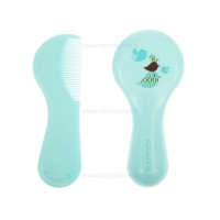 شانه برس نوزاد طرح جوجه رنگ آبی سواوینکس Suavinex