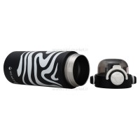 فلاسک آب رنگ مشکی 600 میل Yes Water