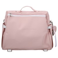 ساک لوازم کوله ای مدل اسپشيال خاوياری رنگ صورتی Qz