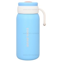 فلاسک آب 380 ميل رنگ آبی لیودو Liuduo