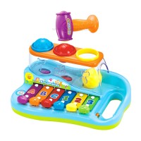 بلز چکشی آموزشی و موزیکال Huile toys هولی تویز 856