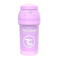 شیشه شیر ضد نفخ 180 میل بنفش تویست شیک Twistshake