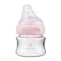 شیشه شیر پیرکس 100 میل رنگ صورتی کیکابو Kikkaboo