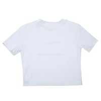 تیشرت اسپرت طرح لاتین رنگ سفید