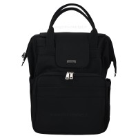 ساک لوازم کوله ای مدل براوو خاویاری رنگ مشکی Qz