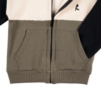 هودي اسپرت طرح جلو جيب رنگ سبز رابو Raboo