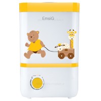 دستگاه بخور سرد التراسونيک 3 ليتر کد US 412 رنگ زرد Emsig