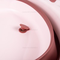 وان حمام آکاردئونی طرح تمساح رنگ صورتی خارجی