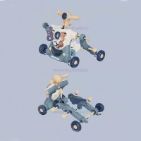 واکر موزیکال مدل موتور رنگ سبز  XINHAIAO