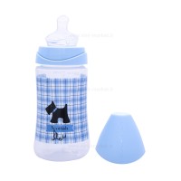 شیشه شیر 270 میل طرح پیچازی آبی سواوینکس Suavinex