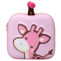 کوله طرح زرافه رنگ صورتی