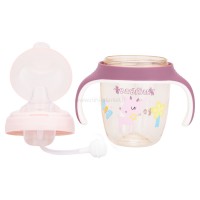 لیوان سوپاپ دار طرح آهو رنگ بنفش بیبی سیل Babisil