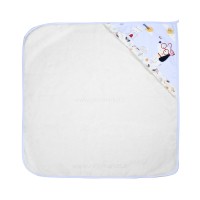 ست حوله 4 تیکه جعبه ای طرح سگ رنگ سفید آبی پاپو Papo