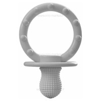 دندان گیر طرح پستانک رنگ طوسی مینیک اوی اوی Minik oioi