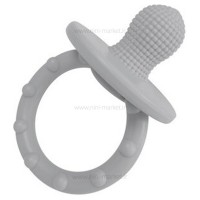 دندان گیر طرح پستانک رنگ طوسی مینیک اوی اوی Minik oioi