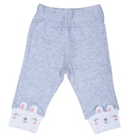 شلوار طرح لاولی راه راه نیلی Nili