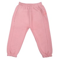 بلوز شلوار دخترانه طرح گل لاله رنگ صورتی رابو Raboo