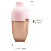 شيشه شير 240 ميل رنگ صورتی هی اور شی Heorshe