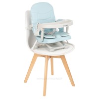 صندلی غذا پرتابل مدل PAPPO رنگ آبی کیکابو KIKKABOO