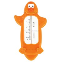 دماسنج حمام مدل پنگوئن رنگ نارنجی کیکابو kikkaboo