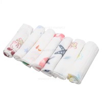 دستمال تمام نخ دست و صورت 7 عددی رنگی baby4life