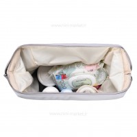 ساک لوازم کوله اي مدل براوو خاوياري رنگ طوسی Qz