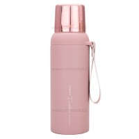 فلاسک آب استیل 600 میل رنگ صورتی پینکا Pinkah
