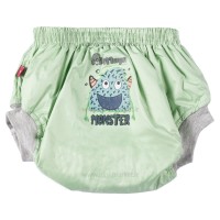 شورت آموزشی هیولا سایزXXL رنگ سبز کمرنگ مایا Maya