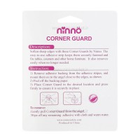 محافظ گوشه گرد شفاف نینو Ninno