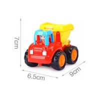 ماشین قدرتی کامیون هولی تویز huile toys رنگ قرمز