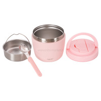 فلاسک غذا دو محفظه ای رنگ صورتی پینکا Pinkah