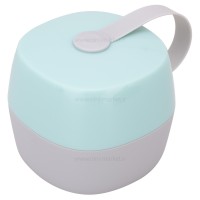 قاب پستانک آویز دار رنگ طوسی سبز برند خارجی